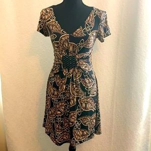 Print dress for work or fun